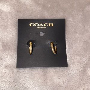 Coach earrings